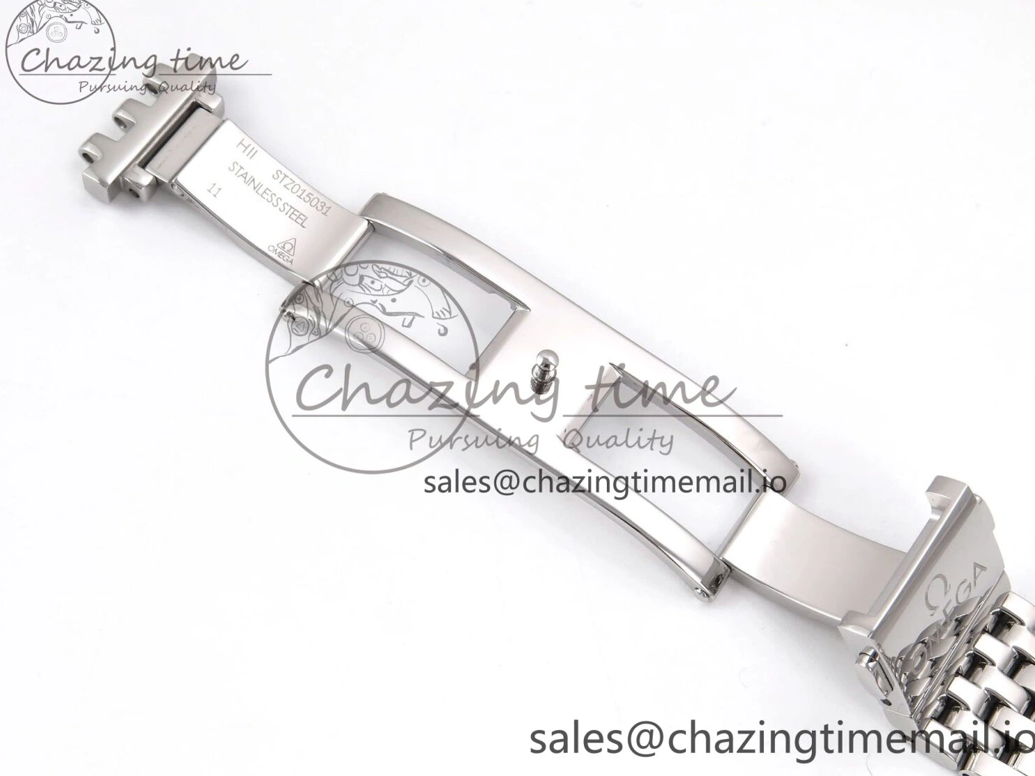 0225 Supportive De Ville Date SS VSF 1:1 Best Edition Blue Dial on SS Bracelet A 7700